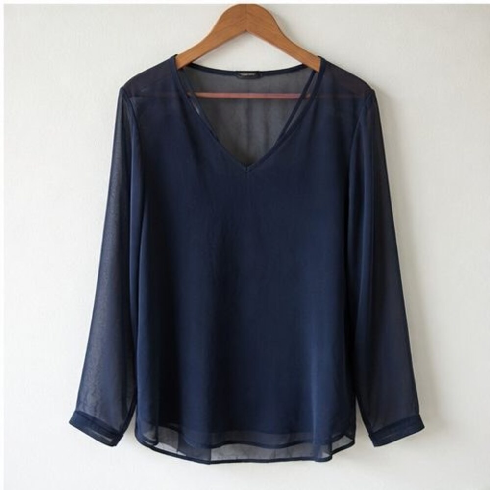 Navy Cami Blouse